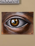 Eye Eyeball Close Up Canvas Art Wall Hanging Home Decor Horror True Crime