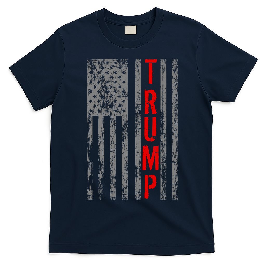 Donald Trump Vintage USA Flag T-Shirt