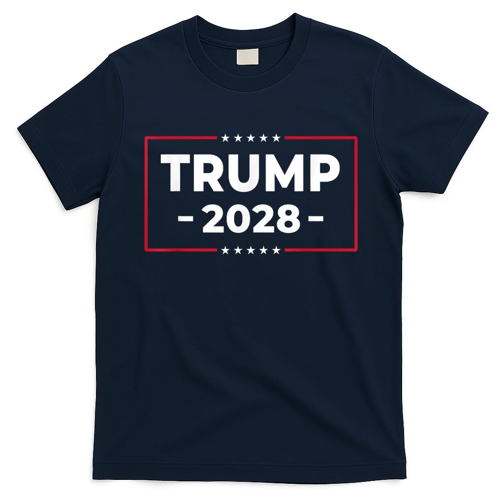 Donald Trump 2028 President American Flag Pro Trump Vintage T-Shirt
