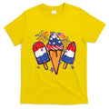 Funny 4th Of July Patriotic Popsicle T-Shirt