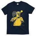 Funny Donald Trump Tennis Lovers Graphics Tennis Dad T-Shirt