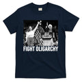 Fight Oligarchy Bernie Sanders And AOC Freedom US Anti Trump  T-Shirt