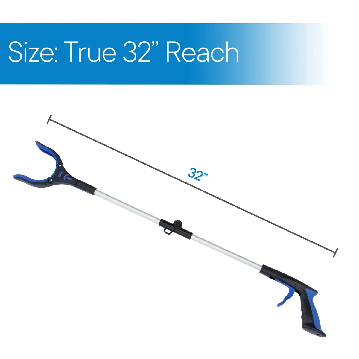 Foldable Reacher/ Grabber Tool