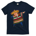 Funny Trump Dabbing Mexican Poncho Cinco De Mayo T-Shirt