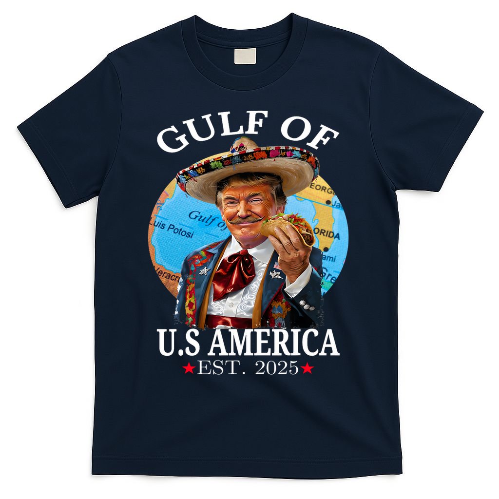 Funny Trump   Gulf Of US America 2025 Trump Merchandise T-Shirt