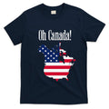 Funny Trump Oh Canada! Usa Canada Map 51st State T-Shirt