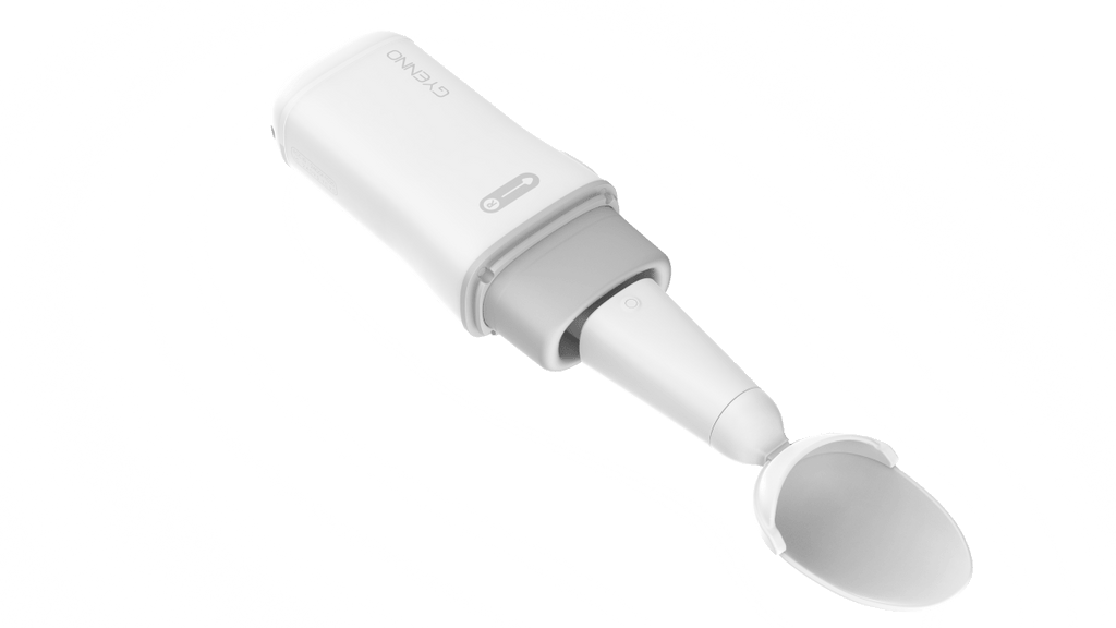 Gyenno Bravo Twist Self-Stabilizing Spoon & Fork Combo | Alternative to Liftware Steady