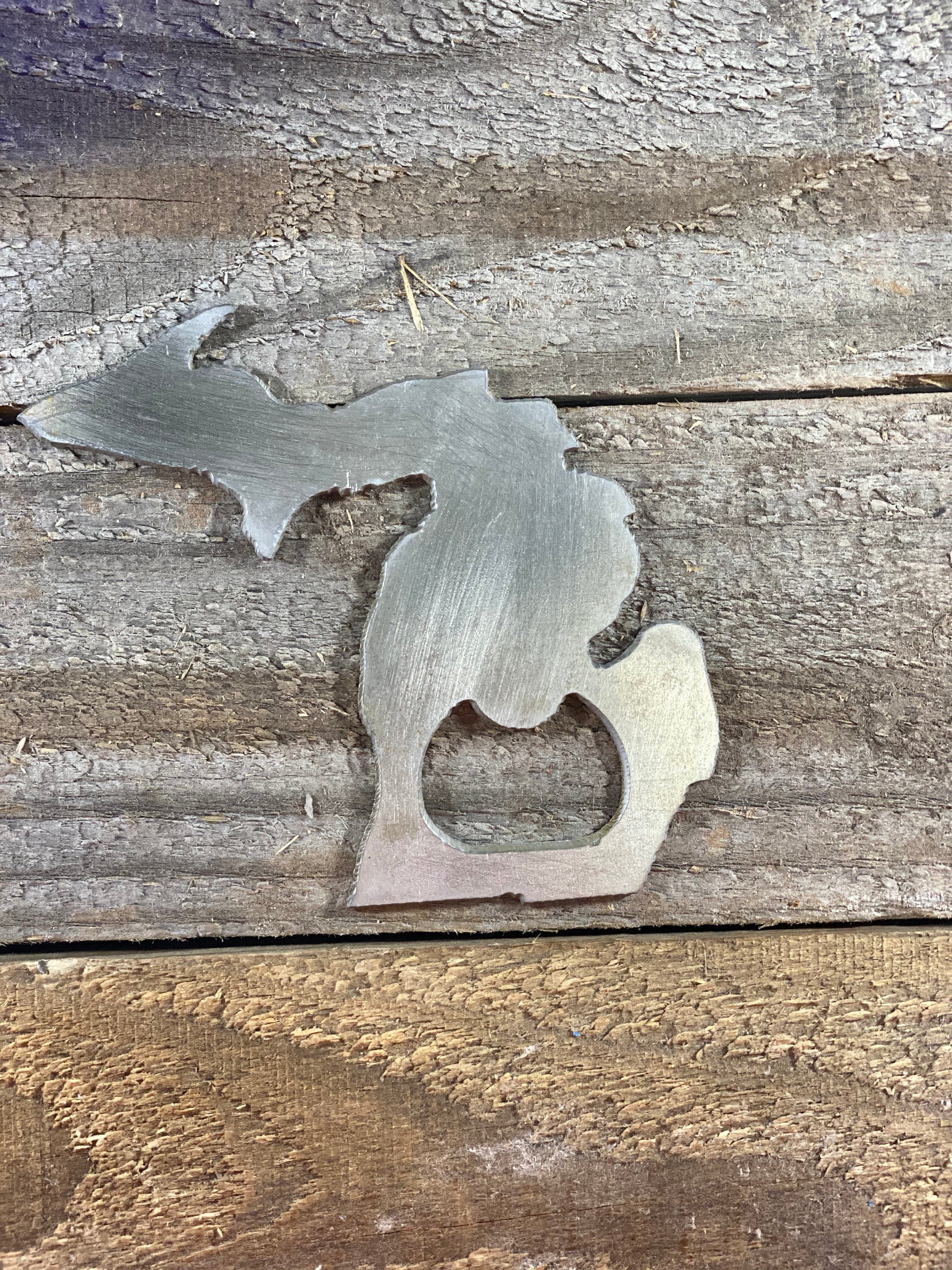 Michigan State Bottle Opener