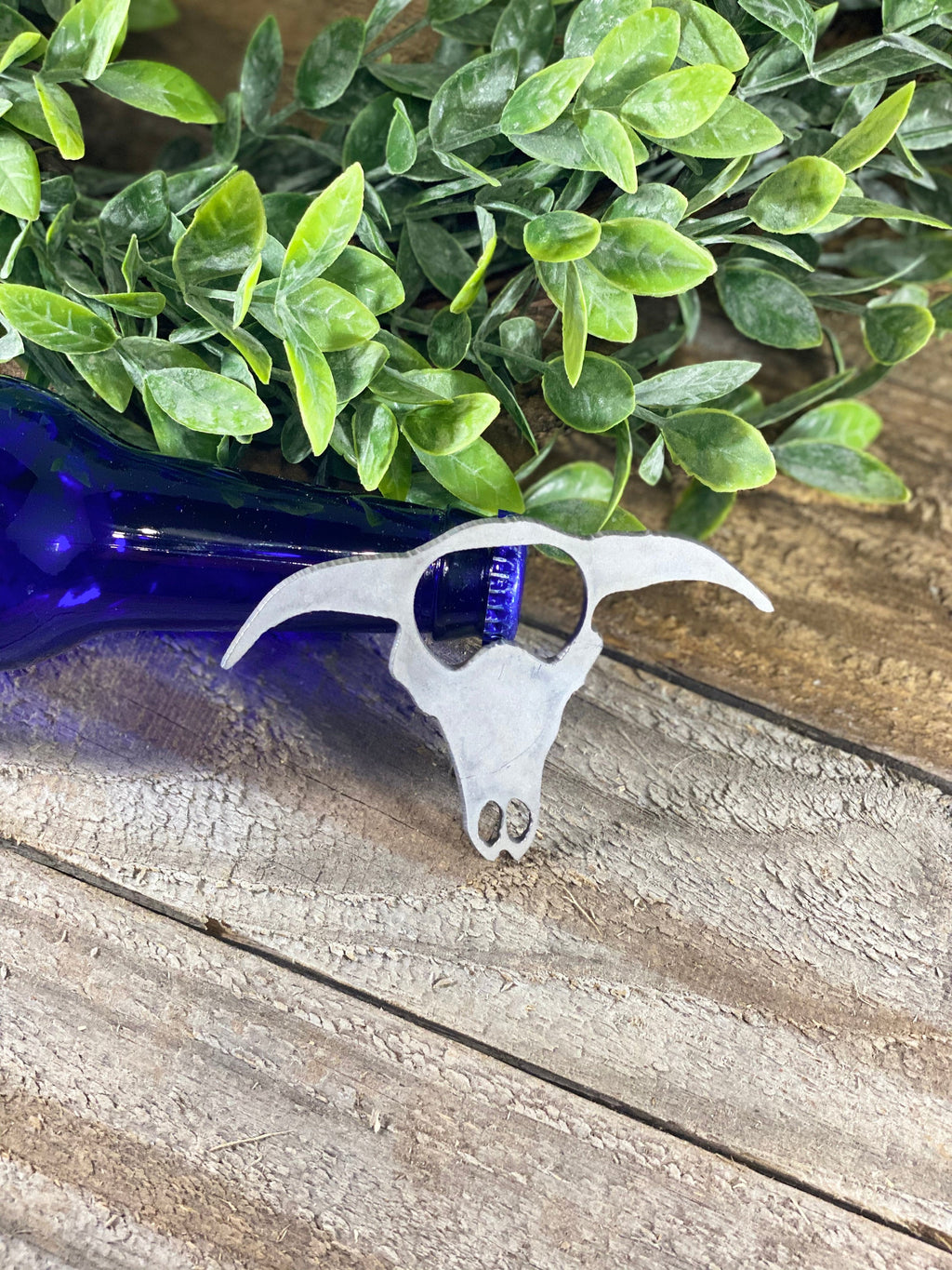 Cow Skull Bottle Opener
