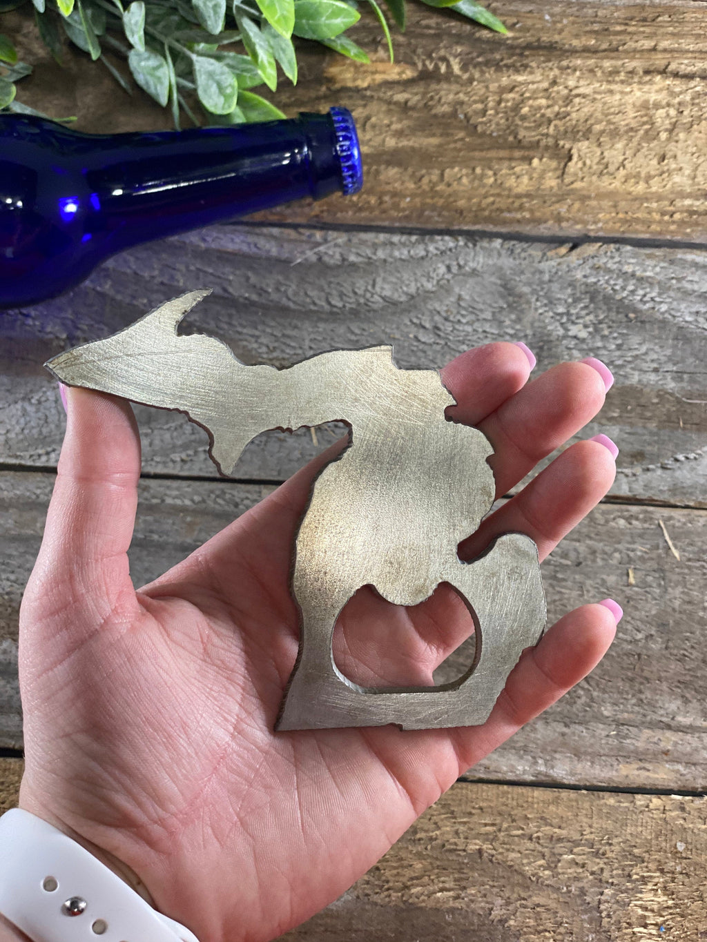 Michigan State Bottle Opener