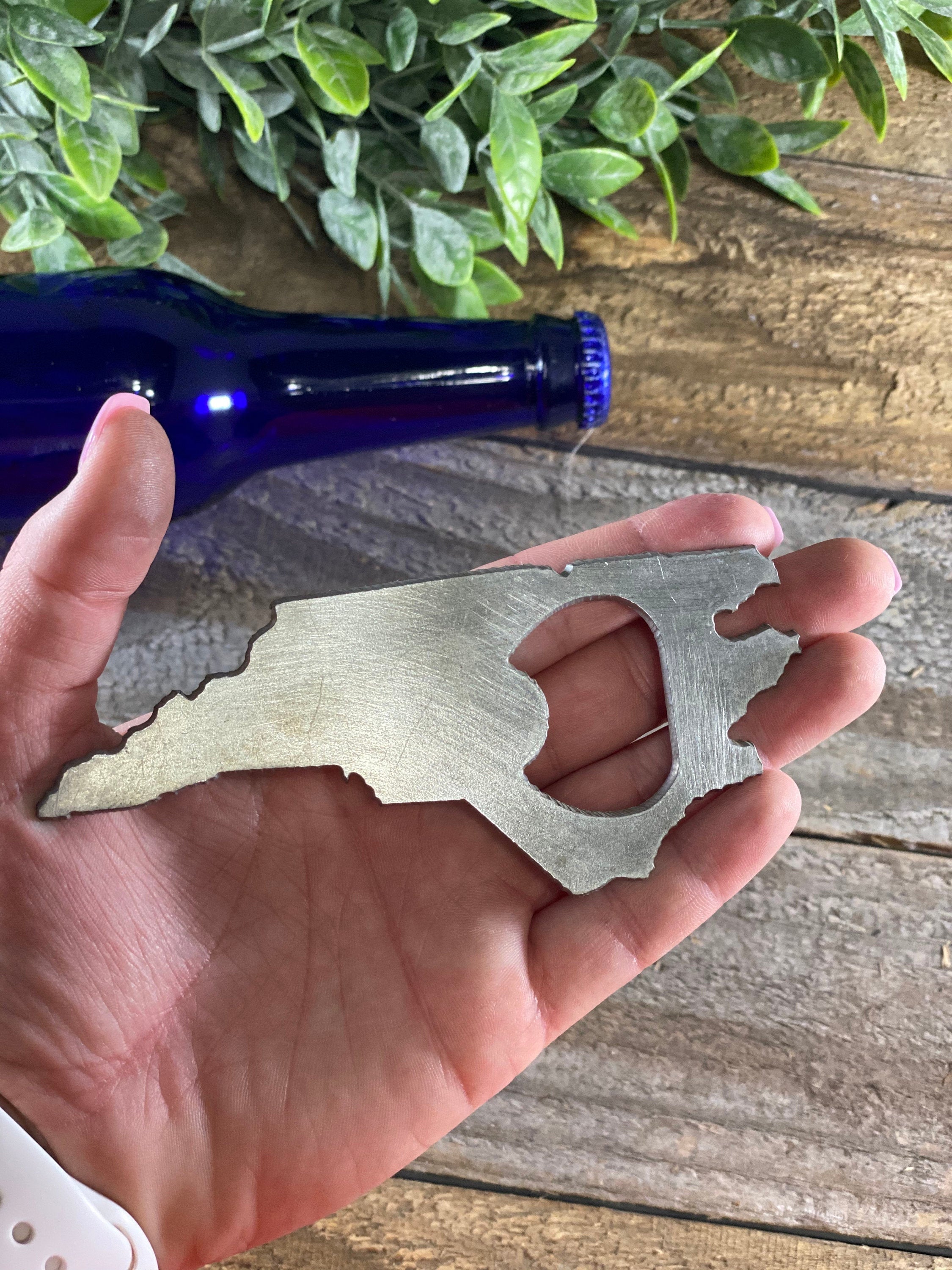 North Carolina State Bottle Opener