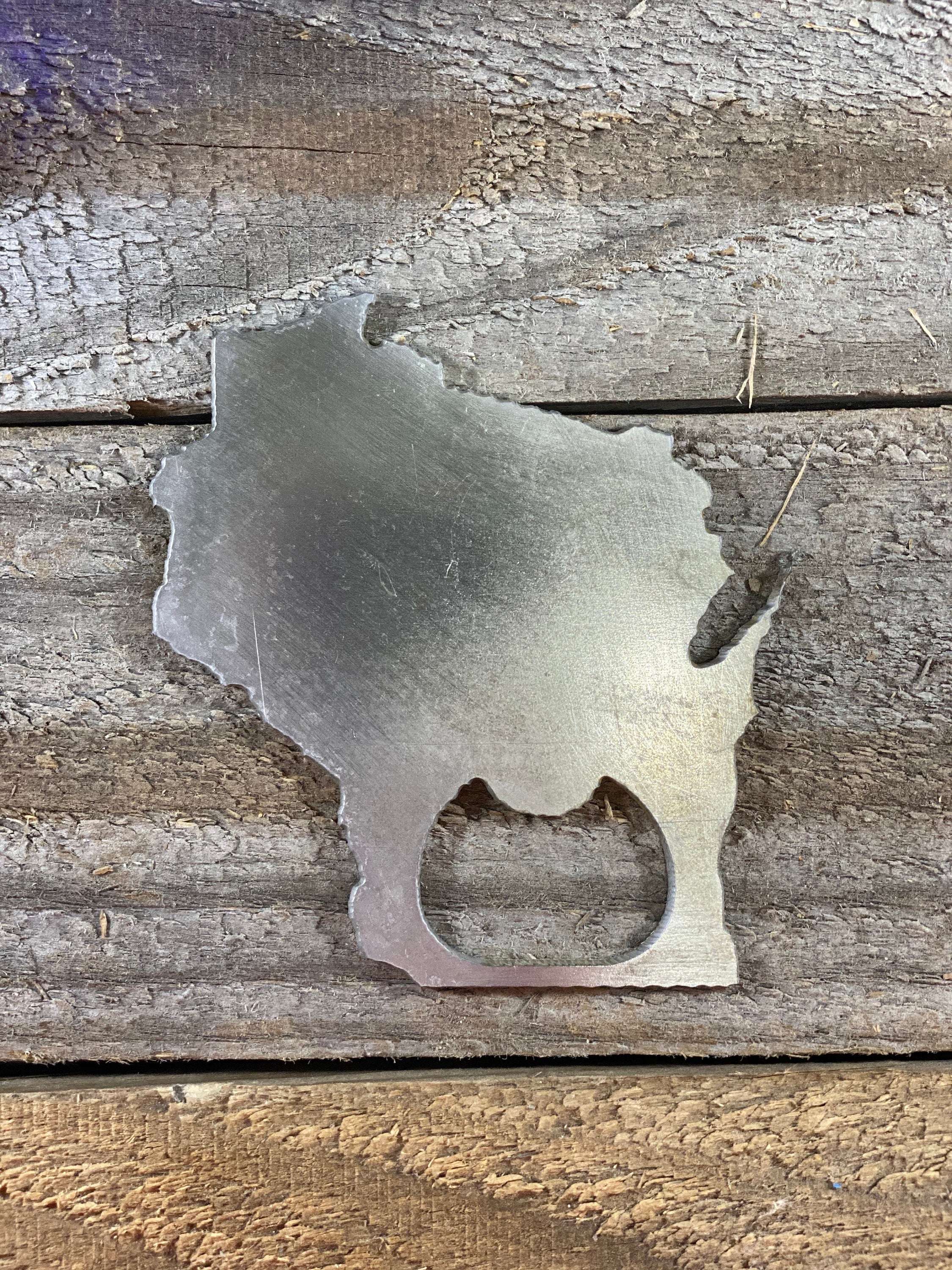 Wisconsin State Bottle Opener