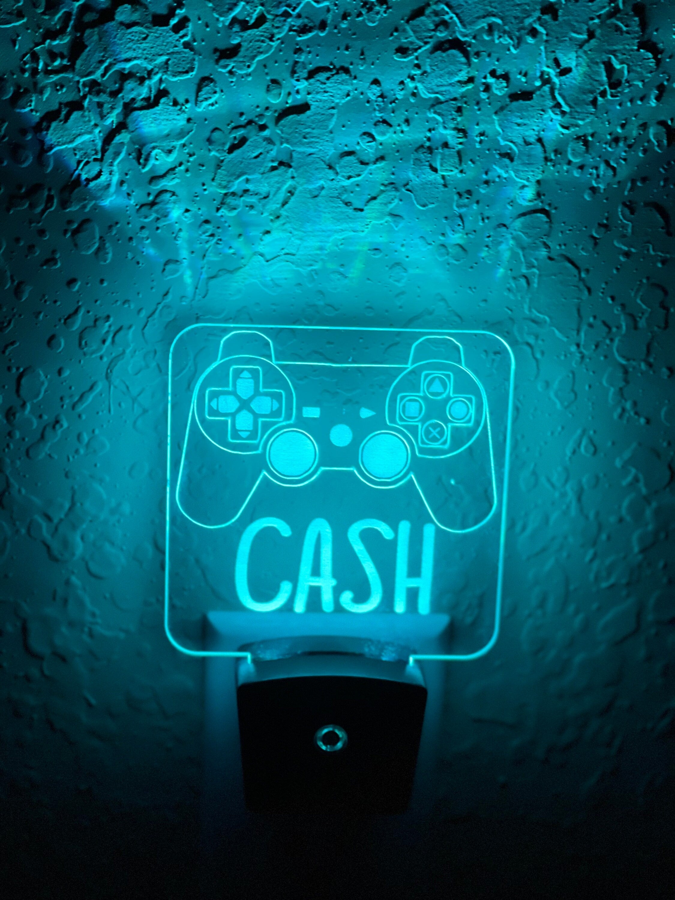 Personalized LED Playstation 4 PS4 Controller Night Light | 7 Color Changing | Night Light | Name Light | Children's Light | Room Light