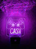 Personalized LED Playstation 4 PS4 Controller Night Light | 7 Color Changing | Night Light | Name Light | Children's Light | Room Light