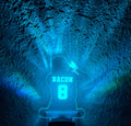 Personalized LED Baseball Batter Night Light | 7 Color Changing | Plug in Night Light | Name Light | Children's Night Light | Kids Light