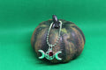 Red Triple Moon Keychain Charm Zipper Pull Crystal Witch Witchy Jewelry Witchcraft Metaphysical