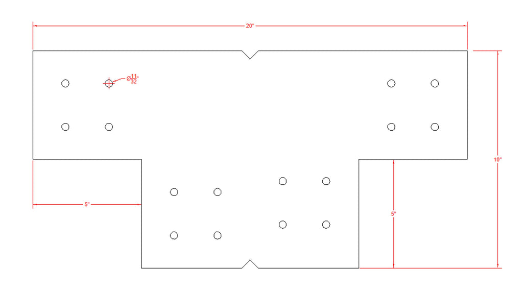 Stainless Steel Structural Design Corner Bracket for 6x6 Post, 6x6 Stainless Steel Corner Support Bracket, 6x6 Stainless Corner Bracket