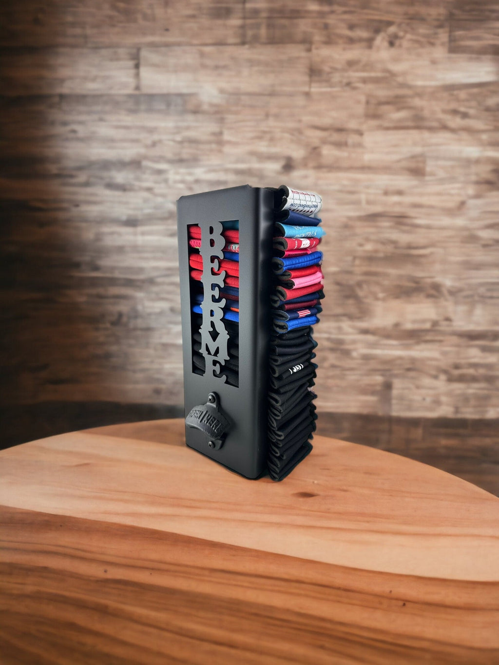 BeerMe Can Kooler Holder with Bottle Opener