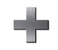 Stainless Steel Structural Design X Bracket for 6x6 Post, 6x6 Bolt Plate, 6 Inch X Support Bracket, 6 inch Cross Bracket | Made in the USA!