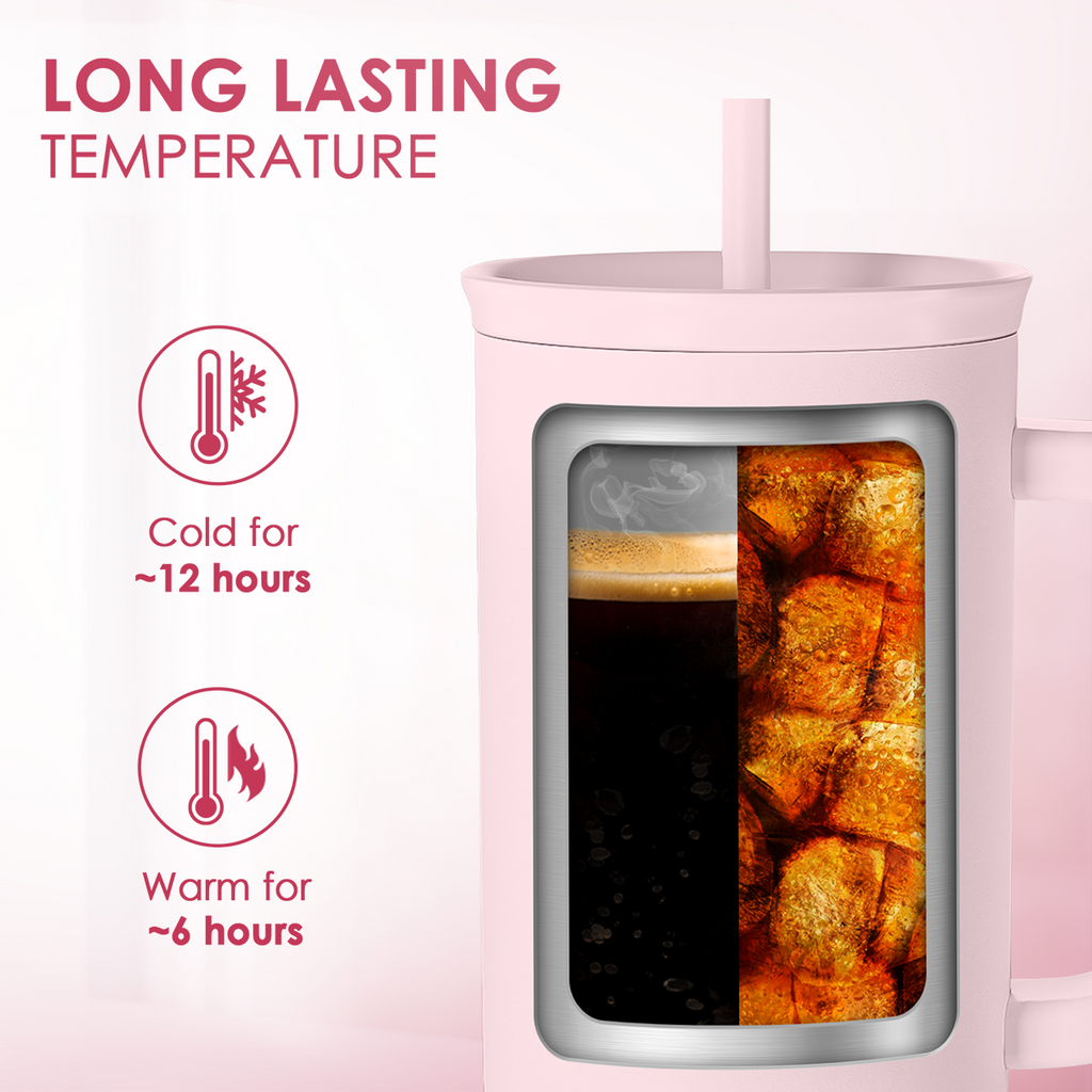 Pink Best Mom Ever Slidemate | Slider Tumbler with Handle 40oz