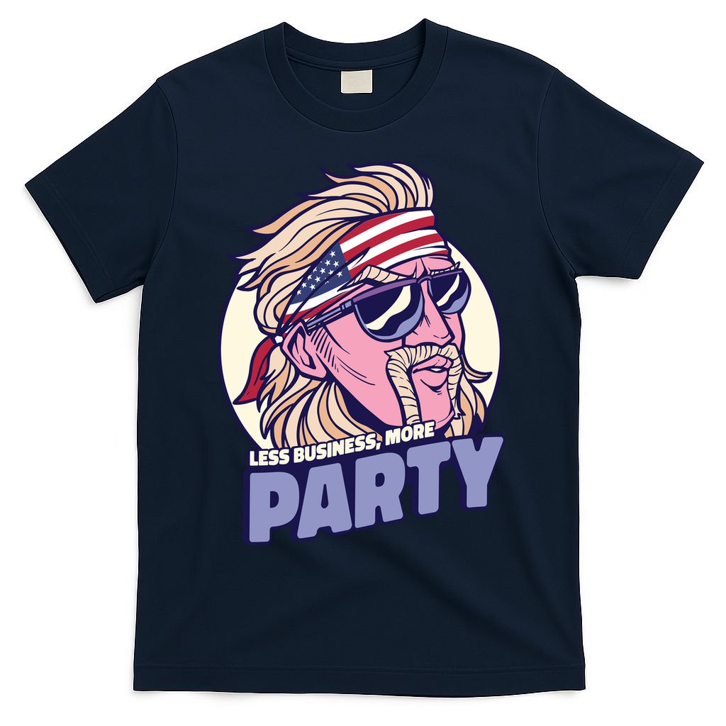Less Business More Party 4th Of July USA T-Shirt