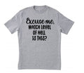Level of Hell Unisex Shirt Tee Horror Halloween Metaphysical