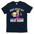 Make 4th of July Great Again! Donald Trump Beer USA T-Shirt