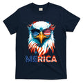 Merica Bald Eagle USA Eagle 4th Of July Patriotic Funny T-Shirt