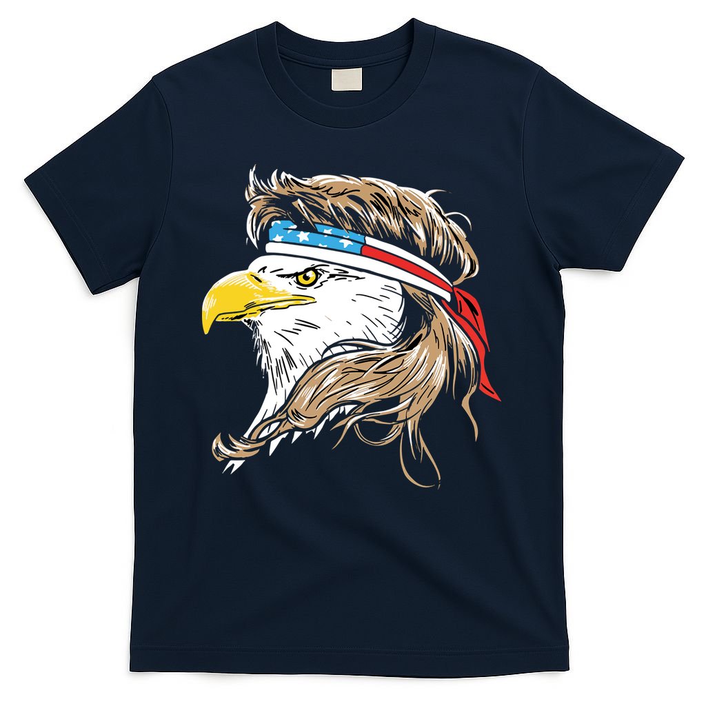 Merica Eagle Mullet 4th Of July T-Shirt