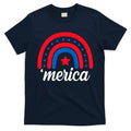 Merica Rainbow 4th Of July Celebration T-Shirt