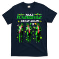Make St PatrickS Day Great Again Funny Trump T-Shirt