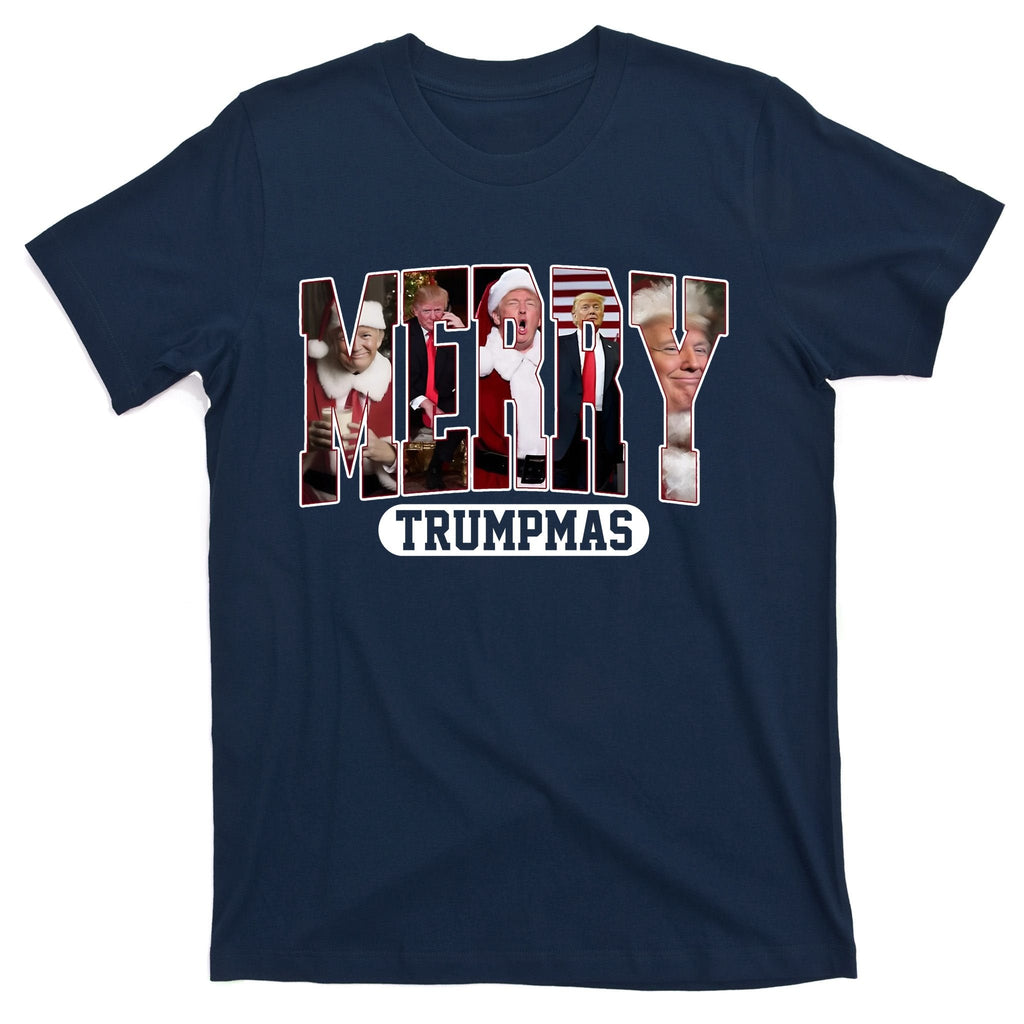 Merry Trumpmas Donald Trump 47th President Of The United States Christmas T-Shirt