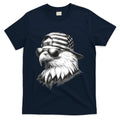 Merica Usa American Flag Patriotic 4th Of July Bald Eagle T-Shirt