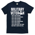 Military Veterans Against Trump 2020 Fight Usa Election T-Shirt