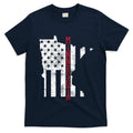 Minnesota Vintage Retro Usa Flag America Merica 4th Of July T-Shirt