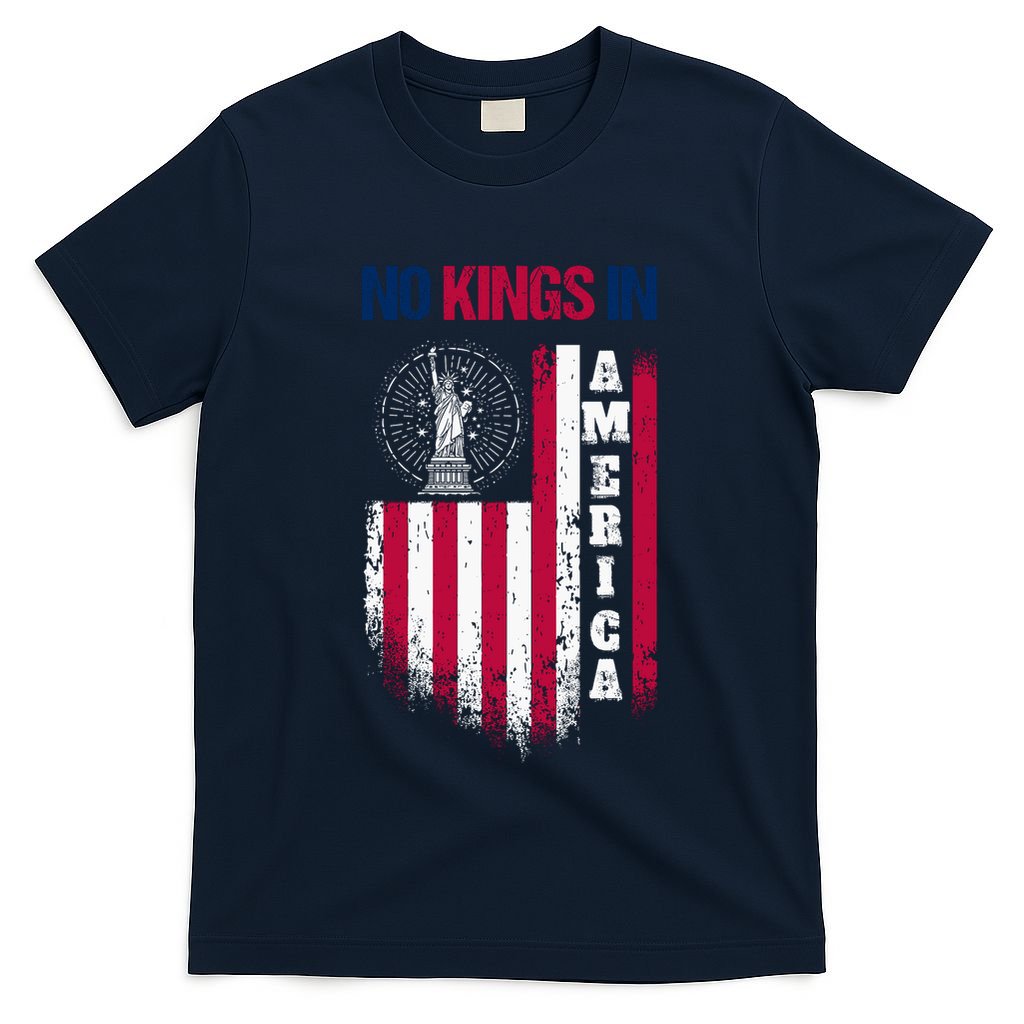 No Kings In America Anti Trump President Liberal T-Shirt