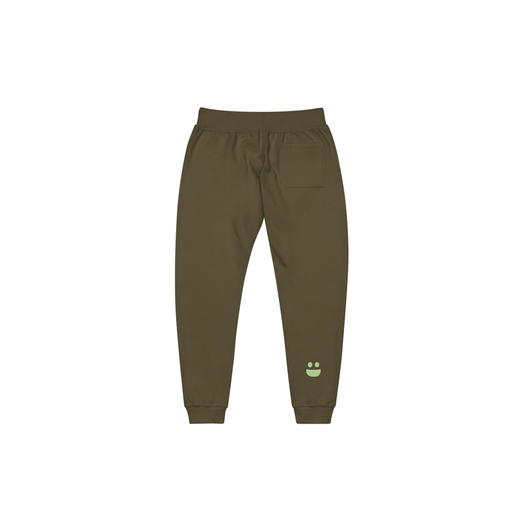 Olive Fleece Sweatpants
