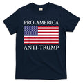 Pro America Anti Trump American Usa Flag Resist T-Shirt