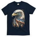 Patriotic Bald Eagle 4th Of July Usa American Flag T-Shirt
