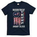 President Donald Trump Inauguration Day 2025 Vintage Flag T-Shirt