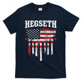 Pete Hegseth Secretary Of Defense Trump Support Patriots T-Shirt