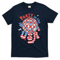 Party In The USA 4th Of July America Independence Disco T-Shirt