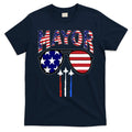 Patriotic Mayor 4th Of July Usa American Flag T-Shirt