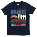 Resist Hands Off Protest Anti Trump T-Shirt