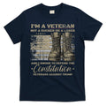 Retro Military Veterans Against Trump Bernie Protest Vintage T-Shirt