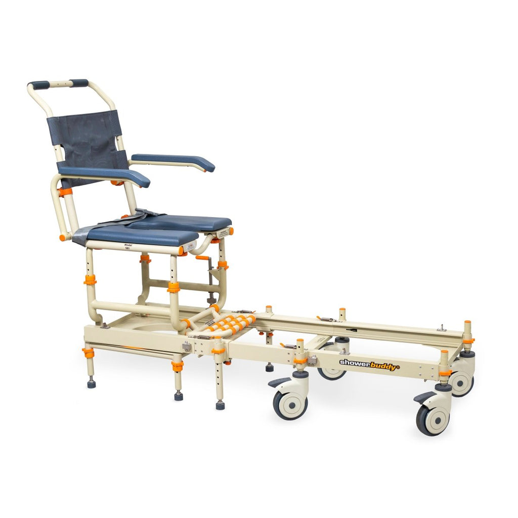 Rolling Shower Chair for Standard Showers | Gets over the threshold