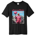 Retro Trump Is My Valentine Heart Funny Trump Valentines Day Tall Fusion ChromaSoft Performance T-Shirt