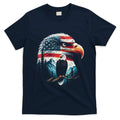 Red White Blue Bald Eagle American Flag For 4th Of July Gift T-Shirt