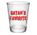 Satan's Favorite Shot Glass Barware Horror Halloween