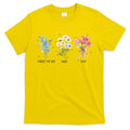 Subtle Boho Flowers Anti Trumpp  T-Shirt